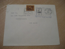 LISBOA 1971 To Rio Maior 25 Anniv. TAP Airline First Flight Lisboa Madrid Spain Cancel Cover PORTUGAL - Aerei