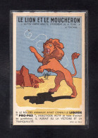 (08/05/24) THEME ILLUSTRATEURS-CPA SIGNEE A IDENTIFIER " DERATT ? " FABLE DE LA FONTAINE - LE LION ET LE MOUCHERON - Autres & Non Classés