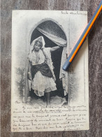 V120 - Mauresque Dans Son Intérieur - Carte Postée De Souk Ahras - Constantine - Algérie - Femmes