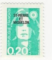 SPM-1990-Marianne Du Bicentenaire  - N° 515 ** - Unused Stamps