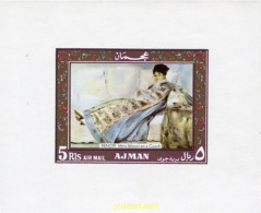 566019 MNH AJMAN 1969 PINTURA DE RENOIR - Adschman