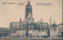 OUDENAARDE.   Groote Markt. Ste Walburgkerk 1400 - Oudenaarde