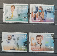 2022 - Portugal - MNH - The Importance Of Vaccination - 4 Stamps - Ongebruikt