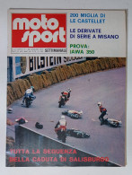 44626 Moto Sport 1975 A. V N. 37 - Jawa 350; Misano; Castellet - Motores