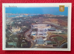 POSTAL POST CARD BARCELONA VISTA GENERAL ANILLA OLÍMPICA OLYMPIC RING JUEGOS OLÍMPICOS OLIMPIADAS 92 1992 OLYMPIC GAMES. - Olympische Spiele