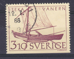 Sweden 1988 Mi. 1471, 3.10 Kr Boote Traditioneller Bauart Eiskahn Von Vänersee - Gebraucht