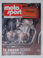 44631 Moto Sport 1975 A. V N. 42 - Honda 750/550 SS; Laverda SFC 75 - Motoren