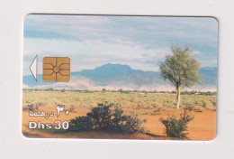 UNITED ARAB EMIRATES - View Towards Mountains Chip Phonecard - Ver. Arab. Emirate