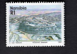 20254005683 1991 SCOTT 686 (XX) POSTFRIS MINT NEVER HINGED - MINERALS & MINES - ROSSING MINE - Namibië (1990- ...)