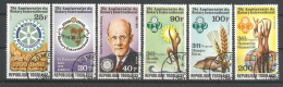 Togo 1980 Rotary Int. 75th Anniv. Y.T. 974/976+A409/411 (0) - Togo (1960-...)