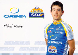 Cyclisme, Mikel Nieve - Wielrennen