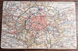 Carte Postale Ancienne Colorisée : Environs De Paris - Zonder Classificatie