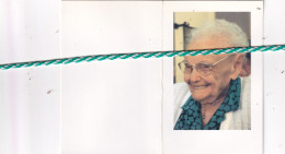 Julia Dekeyser-Vermeersch, Torhout 1896, 1997. Honderdjarige. Foto - Overlijden