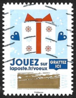 FRANCE 2018 -  YT 1649 - Bonne Année - Timbre à Gratter  - Oblitéré - Used Stamps