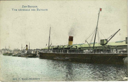 Zee-Brugge - Vue Générale Des Bateaux - 1907 - Zeebrugge