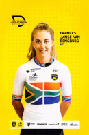 Cyclisme, Frances Janse Van Rensburg - Wielrennen