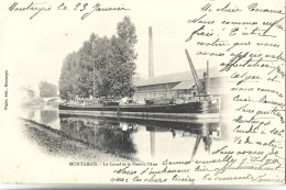 MONTARGIS - Le Canal Et Le Pont à L'Ane - PENICHE - Montargis