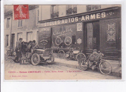 FISMES: Maison Chevalot, Cycles, Autos, Armes, Motos - Très Bon état - Fismes