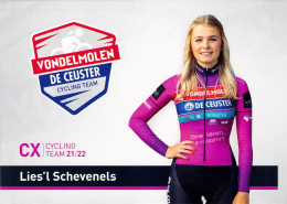 Cyclisme, Lies'l Schevenels - Radsport