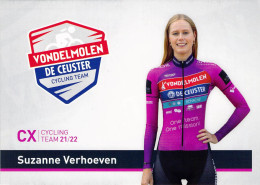 Cyclisme, Suzanne Verhoeven - Cycling