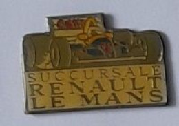 Pin' S  Ville, Automobiles  RENAULT, SUCCURSALE  RENAULT  LE  MANS  ( 72 ) - Renault