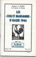 Les COQ Et MARIANNE  D' Alger  1944  Etude 99 - Autres & Non Classés