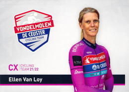 Cyclisme, Ellen Van Loy - Wielrennen