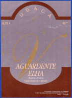 Brandy Label, Portugal - Aguardente Velha, Reserva 20 Anos U.D.A.C.A. -|- Viseu - Alcoli E Liquori