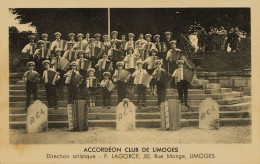 Limoges * ACCORDEON CLUB DE LIMOGES Direction P. LAGORCE * Accordéon Accordéonistes Musique Musiciens - Limoges