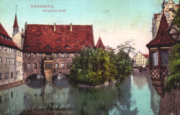 NUERNBERG, BAVARIA, ARCHITECTURE, HOSPITAL, GERMANY, POSTCARD - Nuernberg