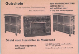 12006207 - Werbung Kachelofen - Gutschein - Werbepostkarten