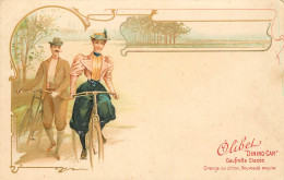 THEME PUBLICITE OLIBET DINING CAR GAUFRETTE GLACEE THEME VELO - Publicidad