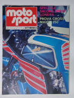 50611 Moto Sport 1976 A. VI N. 66 - SAlone Sport Londra; Cross Maico 250 - Motoren