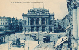 MONTPELLIER PLACE DE LA COMEDIE ET THEATRE - Sonstige & Ohne Zuordnung