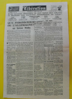 Journal Libération N° 245 Du 27 Mai 1945. Guerre Damas Syrie De Gaulle Laval épuration Japon Tokio - Guerre 1939-45