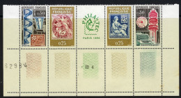 Année 1964-Timbres N° 1417A Bande De 4 Avec Emblème PHILATEC - Unused Stamps