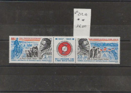 TAAF     TRIPTYQUE   N° 212A   N** - Unused Stamps