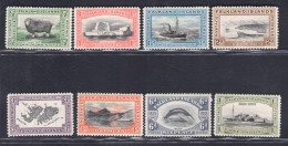 1933 Falkland Stanley Gibbons N. 127/34 - Giorgio V - MNH** - Other & Unclassified