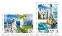 Russie 2014 YVERT N° 7490-7491 MNH ** - Neufs