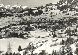 11644268 Villars VD Et Chesieres Vue Generale Et Les Alpes Villars VD - Autres & Non Classés