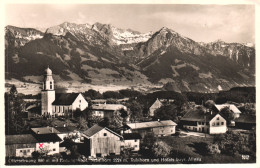 OFTERSCHWANG, BAVARIA, CHURCH, ARCHITECTURE, MOUNTAIN, GERMANY, POSTCARD - Other & Unclassified