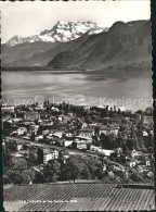 11644235 Vevey VD Panorama Lac Leman Et Les Dents Du Midi Vevey - Autres & Non Classés