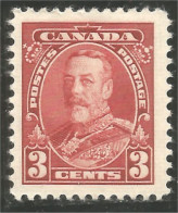 951 Canada 1935 George V Pictorial MH * Neuf CH Légère (475b) - Familles Royales