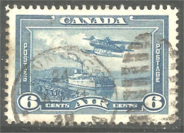 951 Canada 1938 #C6 Avion Airplane Flugzeug Bateau Ship Schiff (469) - Aéreo