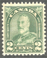 951 Canada 1930 #164 Roi King George V Arch Leaf Issue 2c Vert Green MH * Neuf VF (427) - Nuevos