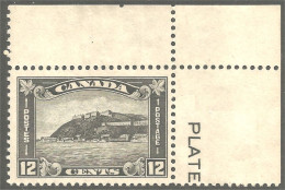 951 Canada 1930 #174 Citadelle Quebec Citadel MNH ** Neuf SC CV $100.00 VF Hinge In Margin (432) - Unused Stamps