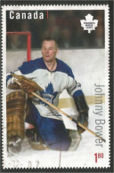 951 Canada 2015 Ice Hockey Glace Johnny Bower (398) - Hockey (su Ghiaccio)