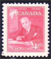 951 Canada 1951 Mackenzie King MNH ** Neuf SC (168a) - Ongebruikt