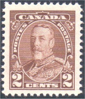 951 Canada 1935 George V Pictorial Issue 2c Brown Brun MNH ** Neuf SC (106) - Ongebruikt