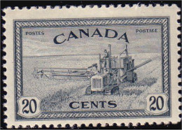 951 Canada 1946 Wheat Combine Harvesting Moissoneuse Blé MNH ** Neuf SC (37) - Alimentazione